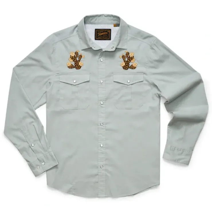 2025 Howler Bros Gaucho Snapshirt Prickly Pears - Your Premium Fishing Gear Store Rods Lines Baits Accessories^ Sale