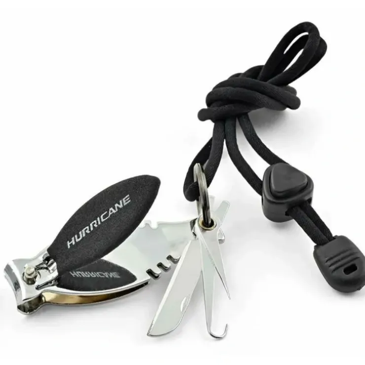 Hurricane 8" 1 Fishing Line Clipper & Lanyard - Your Premium Fishing Gear Store Rods Lines Baits Accessories^ Clearance