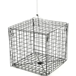 Hurricane F210 Square Crab Trap 10.5"x10.5"x10.5" - Your Premium Fishing Gear Store Rods Lines Baits Accessories^ Discount