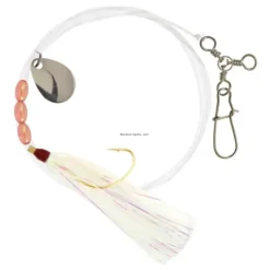 Hurricane Fluke Flounder Fishbu Rig, Size 1/0, 60lb Leader - Your Premium Fishing Gear Store Rods Lines Baits Accessories^ Clearance