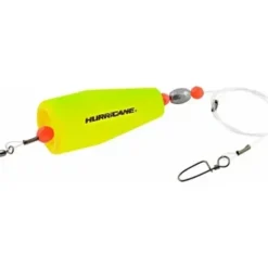 Hurricane Popping Rig 3" Float 3/4oz Chartreuse - Your Premium Fishing Gear Store Rods Lines Baits Accessories^ New