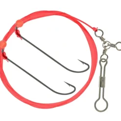 Hurricane Twin Hook Flounder Rig with Fluorescent Beads - Your Premium Fishing Gear Store Rods Lines Baits Accessories^ Cheap