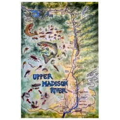 Ian Davis Upper Madison River Canvas with Frame - Your Premium Fishing Gear Store Rods Lines Baits Accessories^ Shop