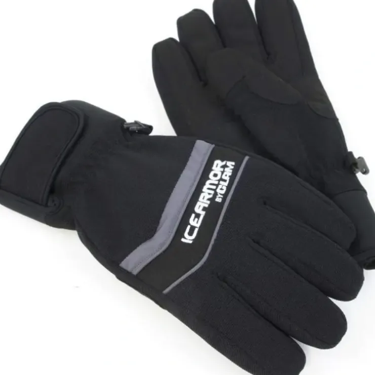 Ice Armor Edge Black Gloves - Your Premium Fishing Gear Store Rods Lines Baits Accessories^ Online