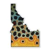 Idaho Brown Sticker - Your Premium Fishing Gear Store Rods Lines Baits Accessories^ Outlet