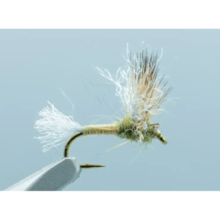 IMP Sparkle Dun Baetis GREY/OLIVE #18 - Your Premium Fishing Gear Store Rods Lines Baits Accessories^ Flash Sale