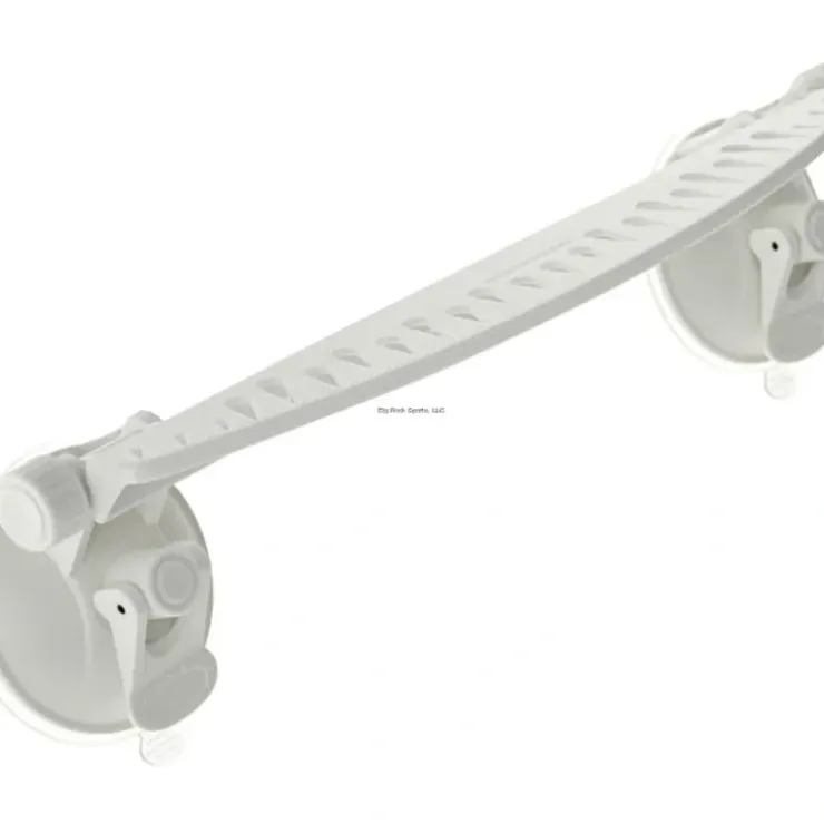 Invincible Marine Lure Rack-White- Includes 2 heavy duty suction Cups - Your Premium Fishing Gear Store Rods Lines Baits Accessories^ Store