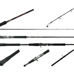 Jigging World JW-DKC-72 Dark Knight Casting Rod 7'2" - Your Premium Fishing Gear Store Rods Lines Baits Accessories^ Outlet