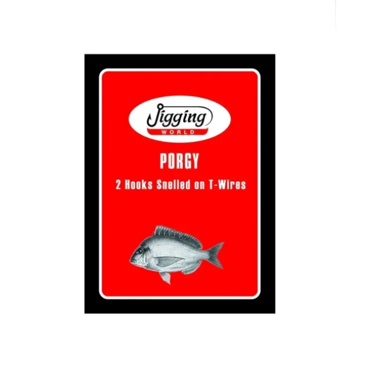 Jigging World T-Wire Porgy Rig - Your Premium Fishing Gear Store Rods Lines Baits Accessories^ Flash Sale