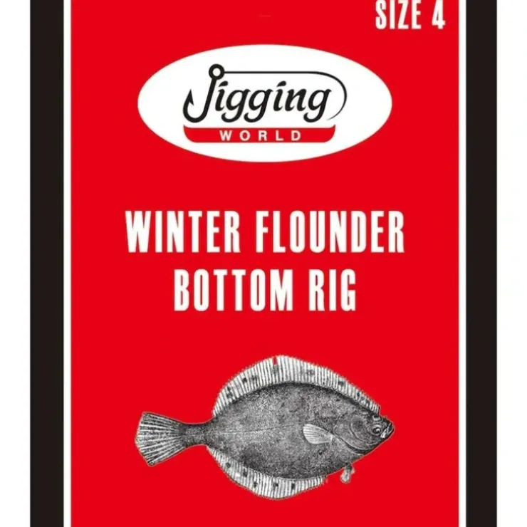 Jigging World Winter Flounder Bottom Rig Size 4 - Your Premium Fishing Gear Store Rods Lines Baits Accessories^ New