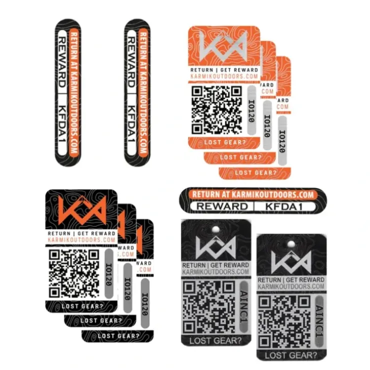 Karmik QR Code Decal 25-Pack - Your Premium Fishing Gear Store Rods Lines Baits Accessories^ Best Sale