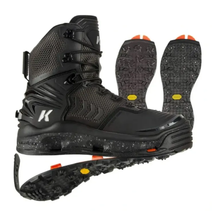 Korkers River Ops Wading Boot Vibram/Studded Vibram - Your Premium Fishing Gear Store Rods Lines Baits Accessories^ Flash Sale