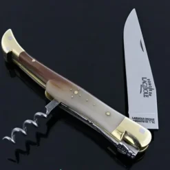 Laguiole Knife 12cm with Corkscrew and Awl - Your Premium Fishing Gear Store Rods Lines Baits Accessories^ Hot