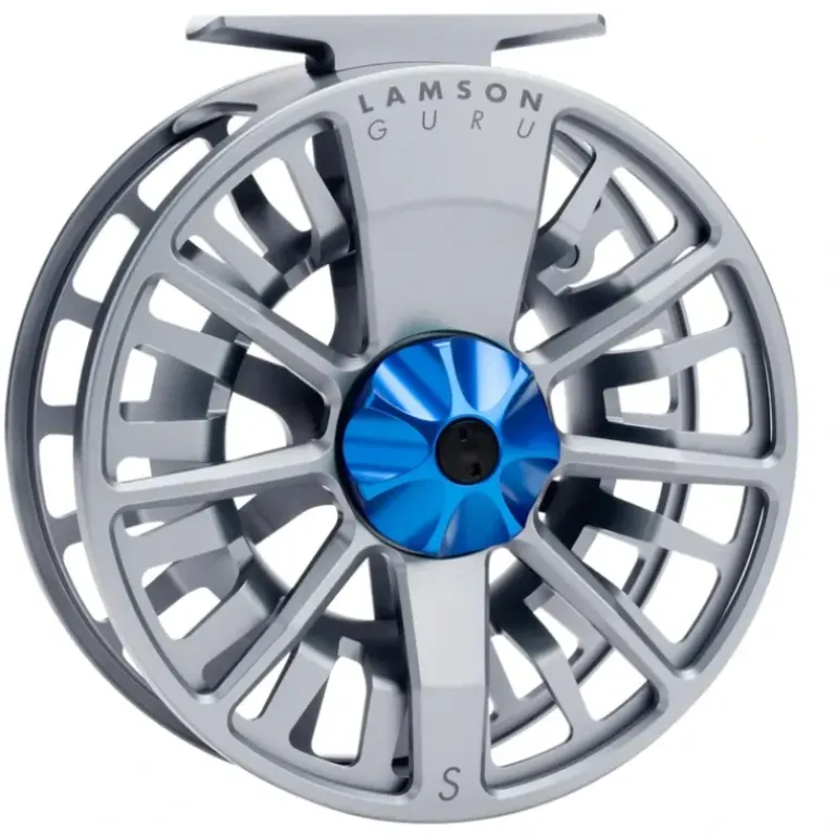Lamson Guru S-Series Reel - Arctic - Your Premium Fishing Gear Store Rods Lines Baits Accessories* Fishing Line