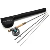 Lamson Liquid Max Fly Rod & Reel Outfit w/o Fly Line - Your Premium Fishing Gear Store Rods Lines Baits Accessories* Fishing Line