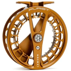 Lamson Purist II Reel -3+ Whiskey - Your Premium Fishing Gear Store Rods Lines Baits Accessories* Fishing Line