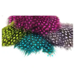 Large Dot Guinea Hackle - Your Premium Fishing Gear Store Rods Lines Baits Accessories* Fly Fishing