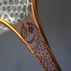 Little Dipper 12"x8" - Brook Trout Engraved - Natural Fly Fishing Traditional Landing Net - Your Premium Fishing Gear Store Rods Lines Baits Accessories* Fly Fishing