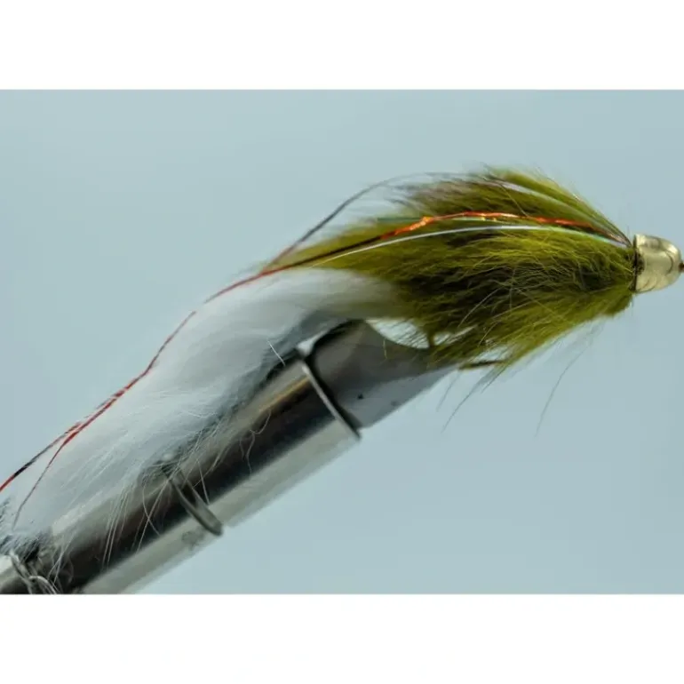 Little Rascal Olive/White #6 - Your Premium Fishing Gear Store Rods Lines Baits Accessories* Fly Fishing