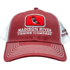 Logo Kingfisher Sideline Trucker Burnt Henna/White - Your Premium Fishing Gear Store Rods Lines Baits Accessories* Fishing Line
