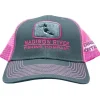 Logo Kingfisher Sideline Trucker Dark Grey/Neon Pink - Your Premium Fishing Gear Store Rods Lines Baits Accessories* Fishing Line