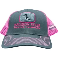 Logo Kingfisher Sideline Trucker Dark Grey/Neon Pink - Your Premium Fishing Gear Store Rods Lines Baits Accessories* Fishing Line