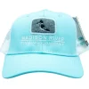 Logo Kingfisher Sideline Trucker Surf/White - Your Premium Fishing Gear Store Rods Lines Baits Accessories* Fishing Line