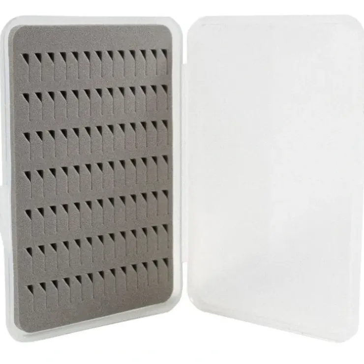 Logo Slim Tear Drop Foam Fly Box - Your Premium Fishing Gear Store Rods Lines Baits Accessories^ Cheap