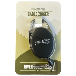 Logo Zinger/Carabineer 26" Line - Your Premium Fishing Gear Store Rods Lines Baits Accessories* Fishing Line