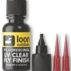 LOON FLUORESCING UV CLEAR FLY FINISH 1/2 oz - Your Premium Fishing Gear Store Rods Lines Baits Accessories* Fly Fishing