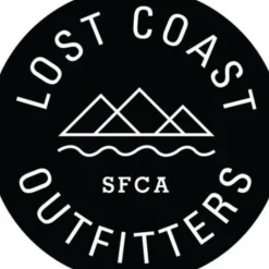 Lost Coast Badge Sticker - Your Premium Fishing Gear Store Rods Lines Baits Accessories* Fly Fishing