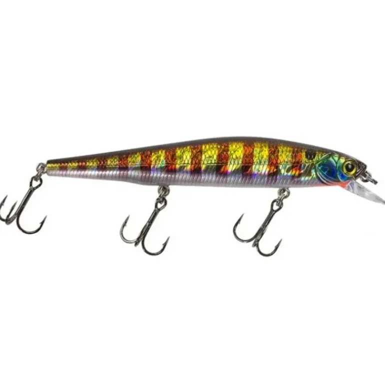 Lunkerhunt 4.3" Sushi Jerkbait 110S- Natural Series Sun Perch - Your Premium Fishing Gear Store Rods Lines Baits Accessories* Bait
