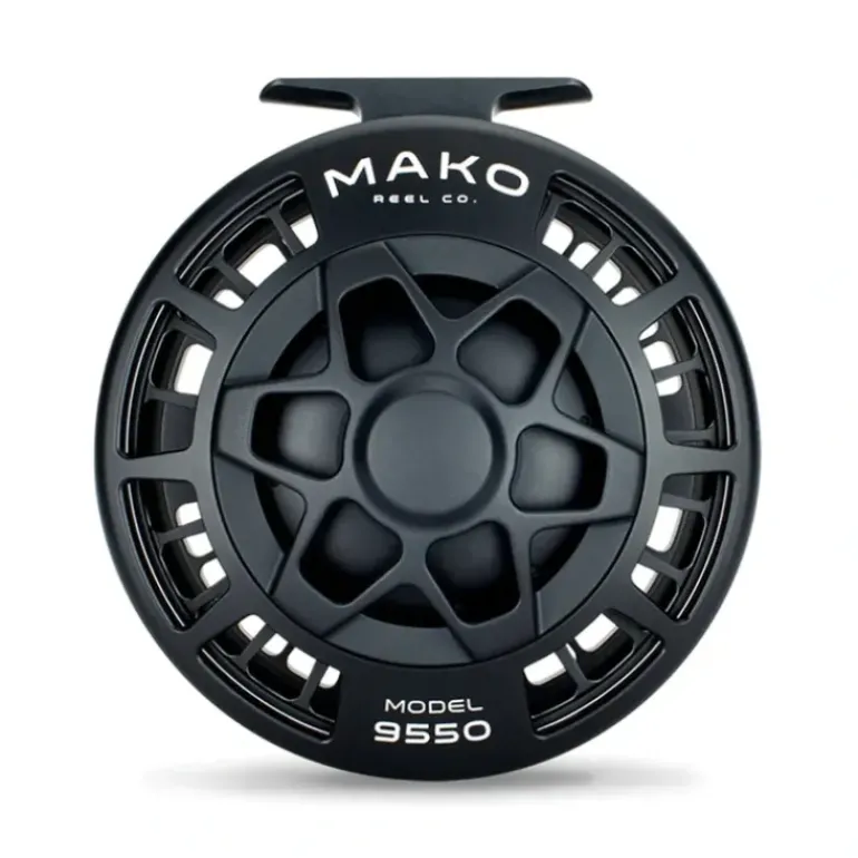 Mako 9550-1012 Inshore Fly Reel Matte Black Left Hand - Your Premium Fishing Gear Store Rods Lines Baits Accessories* Fishing Line