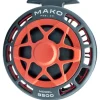 Mako 9500-810 Inshore Fly Reel Matte Red on Black Left Hand - Your Premium Fishing Gear Store Rods Lines Baits Accessories* Fishing Line