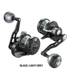 Maxel Rage 25H Lever Drag Conventional Reel Black/Light Gray - Your Premium Fishing Gear Store Rods Lines Baits Accessories* Fishing Line