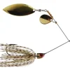 MegaStrike Roland Martin Strikeback, 3/8oz, Golden Shiner Skirt w/Brass Blades - Your Premium Fishing Gear Store Rods Lines Baits Accessories* Bait