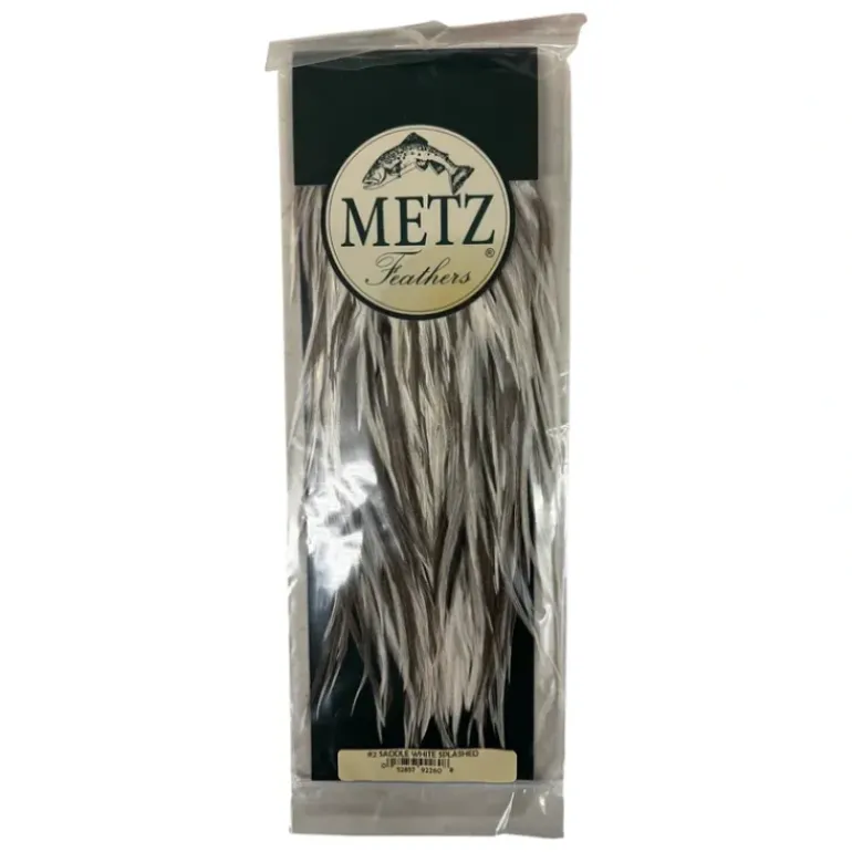 METZ #2 Saddle White Splashed - Your Premium Fishing Gear Store Rods Lines Baits Accessories* Shop All