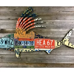 Mexico Roosterfish License Plate Art - Your Premium Fishing Gear Store Rods Lines Baits Accessories* Shop All