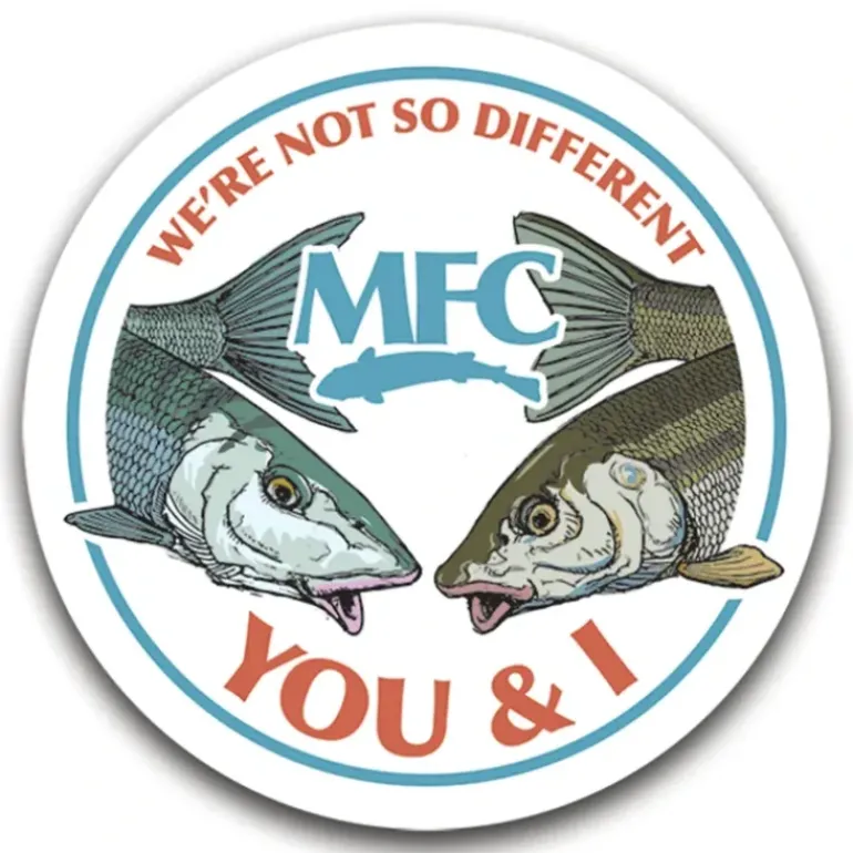 MFC Circle Sticker - Not So Different (4in. x 4in.) - Your Premium Fishing Gear Store Rods Lines Baits Accessories* Shop All