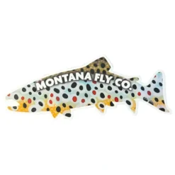 MFC Die Cut Fish Sticker - Maddox's Brown Trout (6in. X 2.25in.) - Your Premium Fishing Gear Store Rods Lines Baits Accessories^ Sale