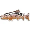 MFC Die Cut Fish Sticker - Sundell's Brown Trout Skin (6in. X 2.25in.) - Your Premium Fishing Gear Store Rods Lines Baits Accessories* Shop All