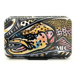 MFC Fly Box - Poly (Optional Leaf) Estrada's Rainbow - Your Premium Fishing Gear Store Rods Lines Baits Accessories* Fly Fishing