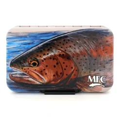 MFC Fly Box - Poly (Optional Leaf) Hallock's Rainbow Trout - Your Premium Fishing Gear Store Rods Lines Baits Accessories* Fly Fishing