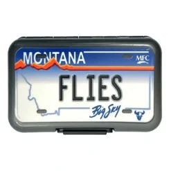 MFC Fly Box - Poly (Optional Leaf) Montana License Plate - Your Premium Fishing Gear Store Rods Lines Baits Accessories* Fly Fishing