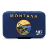 MFC Fly Box - Poly (Optional Leaf) Montana State Flag - Your Premium Fishing Gear Store Rods Lines Baits Accessories* Fly Fishing