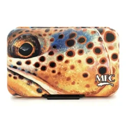 MFC Fly Box - Poly (Optional Leaf) Sundell's October Brown Face - Your Premium Fishing Gear Store Rods Lines Baits Accessories* Fly Fishing