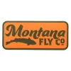 MFC Rectangle Sticker - Retro Fish Logo Orange (4in. X 2in.) - Your Premium Fishing Gear Store Rods Lines Baits Accessories* Shop All