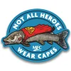 MFC Signature Sticker - Hero Cape (4in. X 3in.) - Your Premium Fishing Gear Store Rods Lines Baits Accessories* Shop All