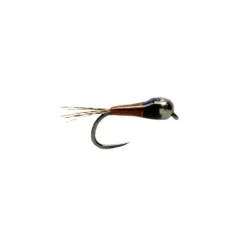 Micro Perdigon Flashback Brown Barbless - Your Premium Fishing Gear Store Rods Lines Baits Accessories* Fly Fishing