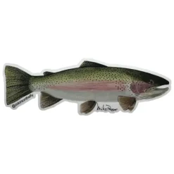 Mike Pepper "Colors on the Fly" 6" Rainbow Trout Sticker - Your Premium Fishing Gear Store Rods Lines Baits Accessories* Fly Fishing